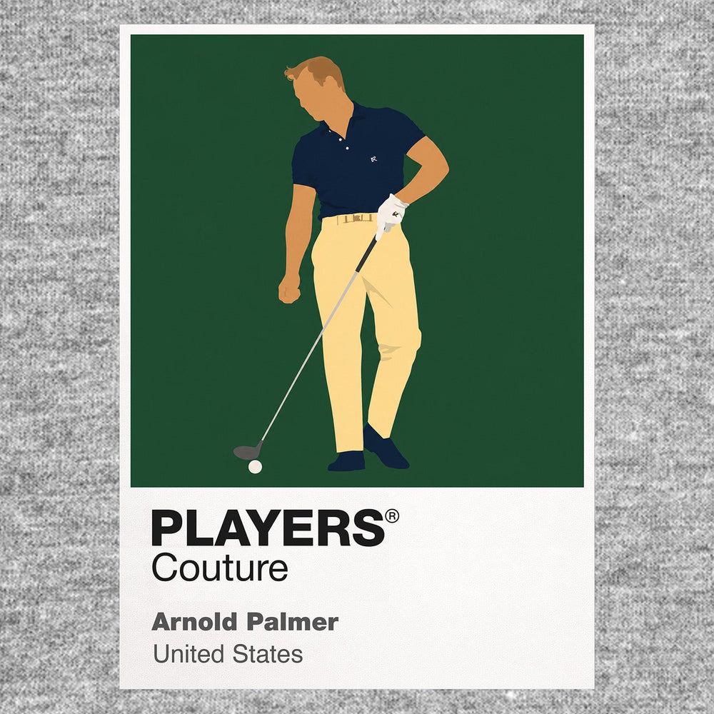 Arnold Palmer Golf Icon Frame Men's Polo Shirt