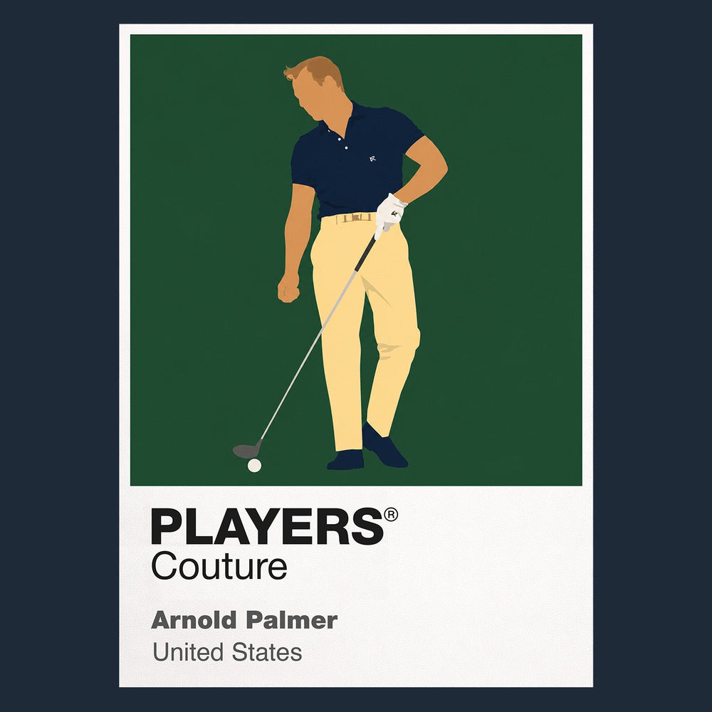 Arnold Palmer Golf Icon Frame Men's Polo Shirt