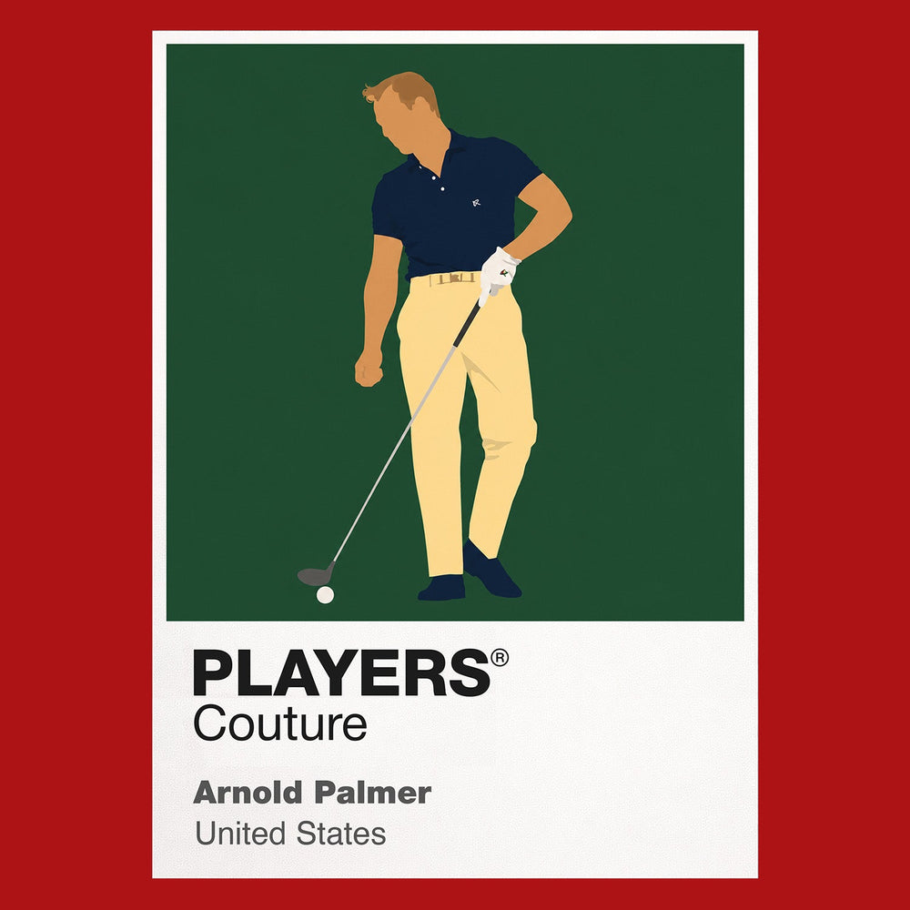Arnold Palmer Golf Icon Frame Men's Polo Shirt
