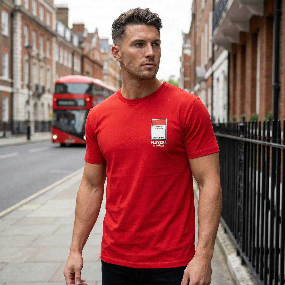 Arsenal Monopoly Card Players Couture Mens T-Shirt - White / S | Arsenal, Football, Men's, Monopoly Card Collection, T-Shirts, Volume 2