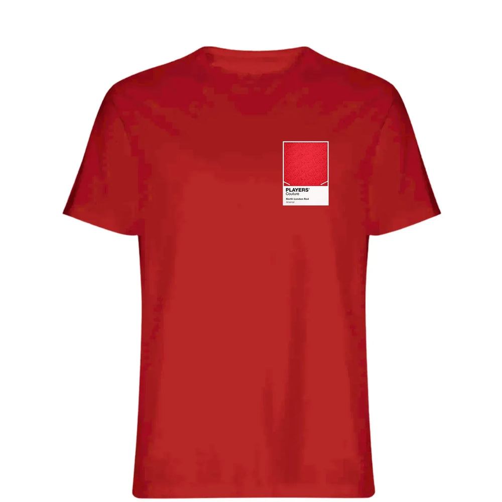 Arsenal Red t-shirt – red men's t-shirt featuring the Arsenal Red Players Couture logo