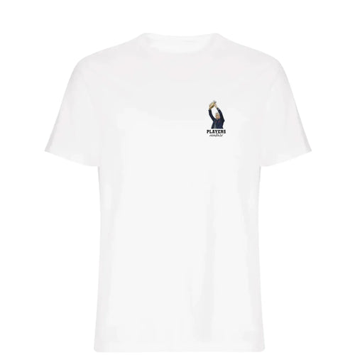 Arsene Wenger t-shirt – white men's t-shirt featuring the Arsene Wenger Players Couture logo