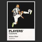 Arturo Vidal Juventus Icon Frame — Black