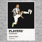 Arturo Vidal Juventus Icon Frame — Gray