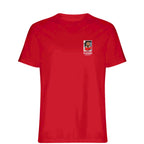 Arturo Vidal World Cup t-shirt – red men's t-shirt featuring the Arturo Vidal World Cup Players Couture logo