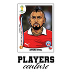 Arturo Vidal World Cup Sticker Kids Hoodie