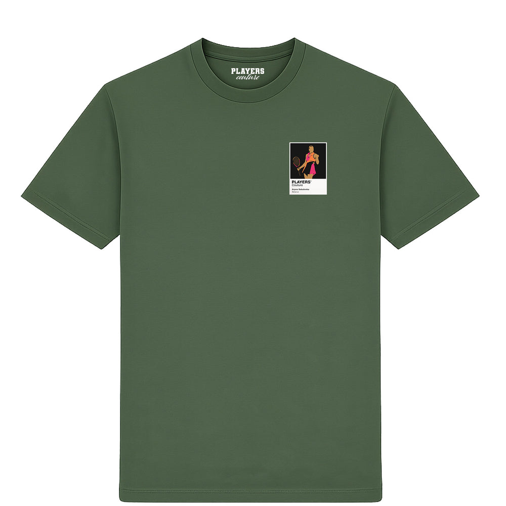 Aryna Sabalenka Tennis Icon Frame Men's T-Shirt