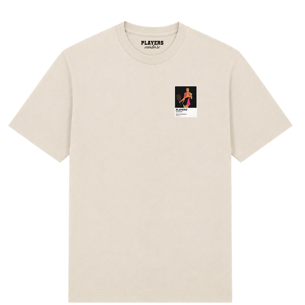 Aryna Sabalenka Tennis Icon Frame Men's T-Shirt