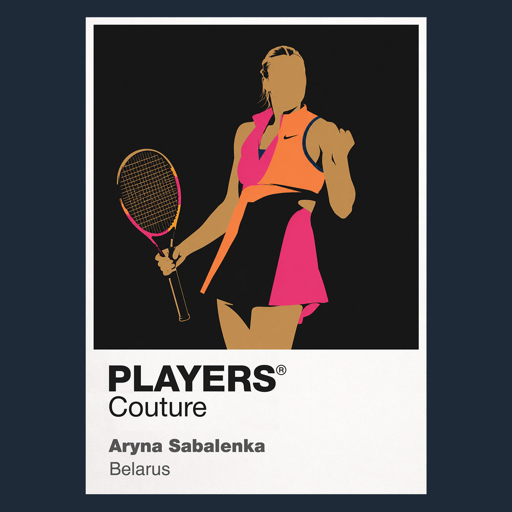Aryna Sabalenka Tennis Icon Frame Men's Hoodie