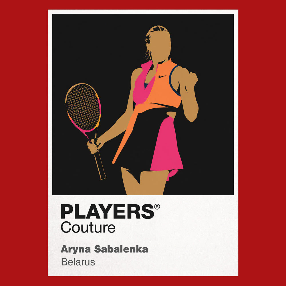 Aryna Sabalenka Tennis Icon Frame Men's Hoodie