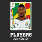 Asamoah Gyan World Cup Sticker Men's Hoodie – asamoah gyan black Players Couture design