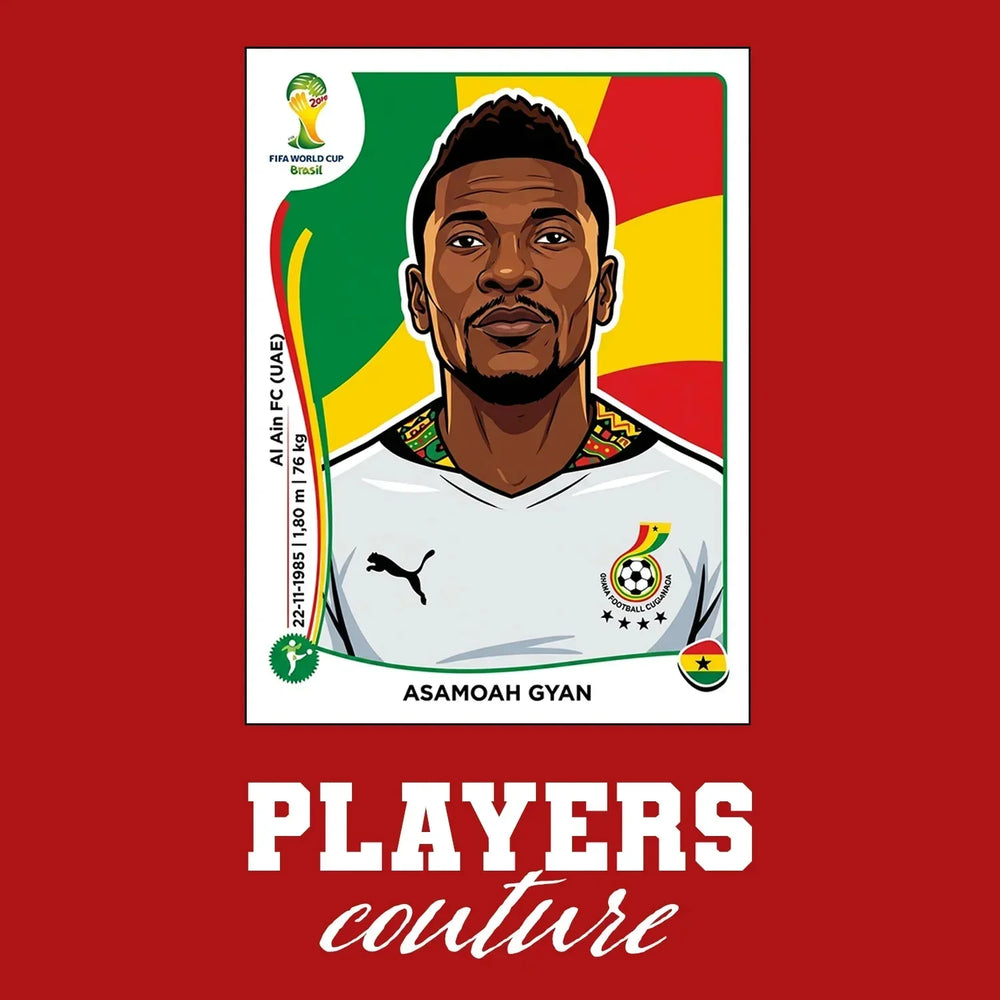 Asamoah Gyan World Cup Sticker Men's Hoodie – asamoah gyan red Players Couture design