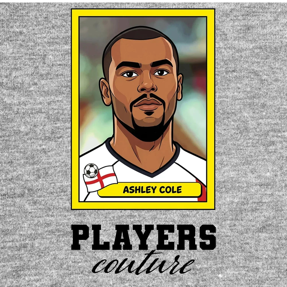Ashley Cole World Cup Sticker Kids Hoodie – ashley cole grey Players Couture design