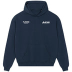 Asif Ali Logo Players Couture Men's Casual Hoodie Navy