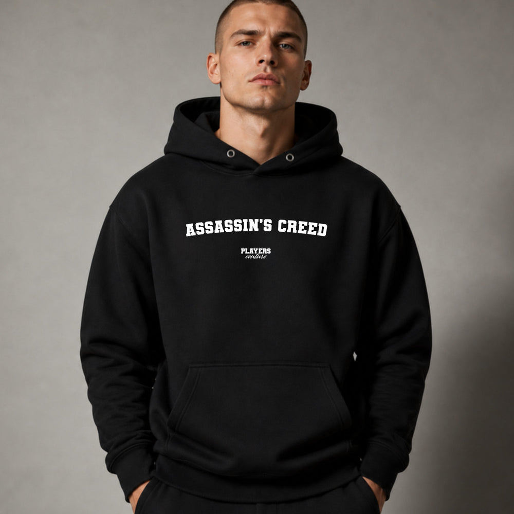 Assassin’s Creed Men's Hoodie in Black - Players Couture Fan Clothing