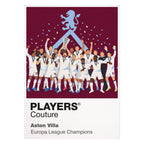 Aston Villa Europa League champions Icon Frame artwork on white