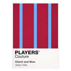 Aston Villa Home Classic Football Shirt Colours Frame Men's T-Shirt – white close-up detail shot of the Aston Villa Players