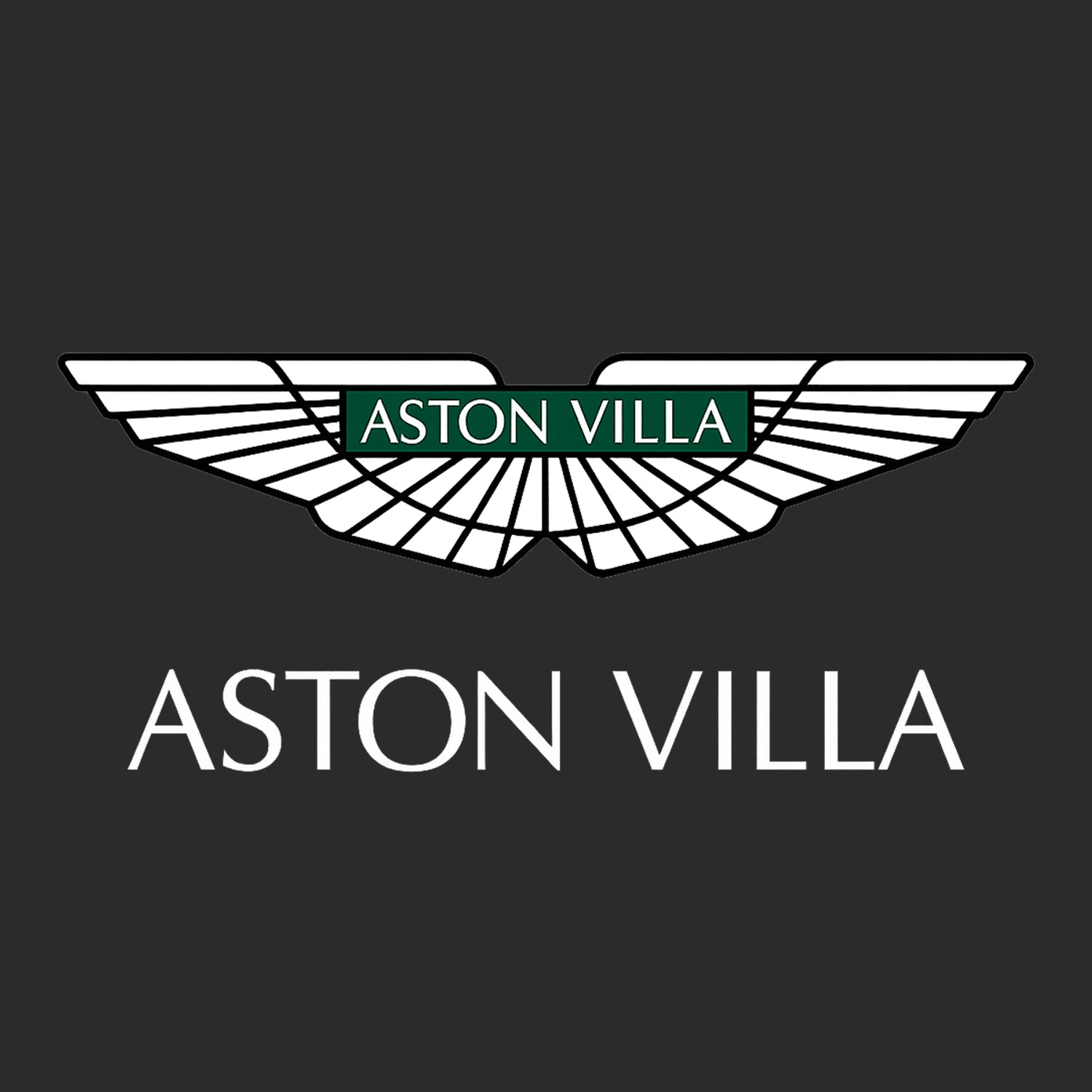 Aston Villa Logo Players Couture Mens T-Shirt