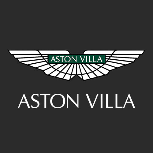 Aston Villa Logo Players Couture Mens T-Shirt