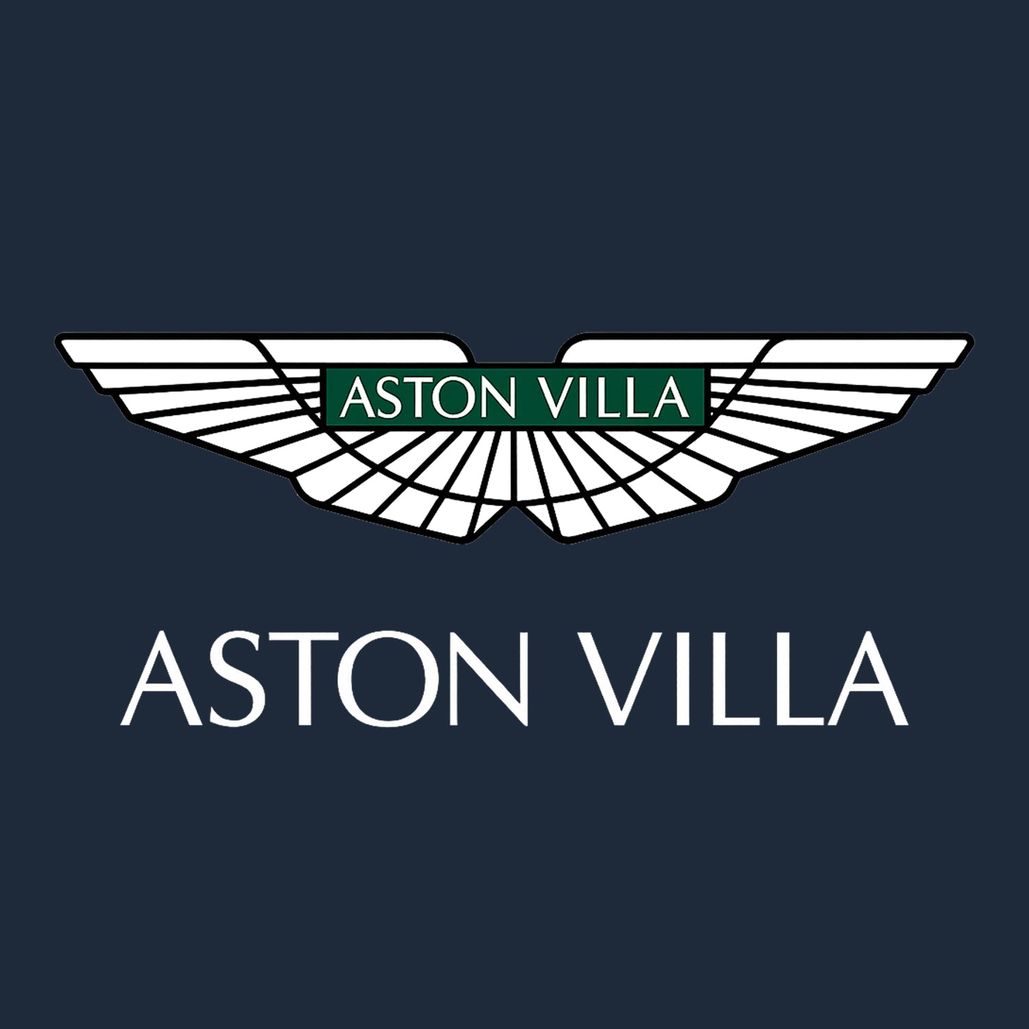 Aston Villa Logo Players Couture Mens T-Shirt