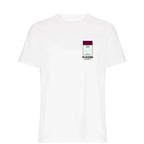 Aston Villa Monopoly Card t-shirt – navy men's t-shirt with white Aston Villa Monopoly Card letters and Players Couture logo