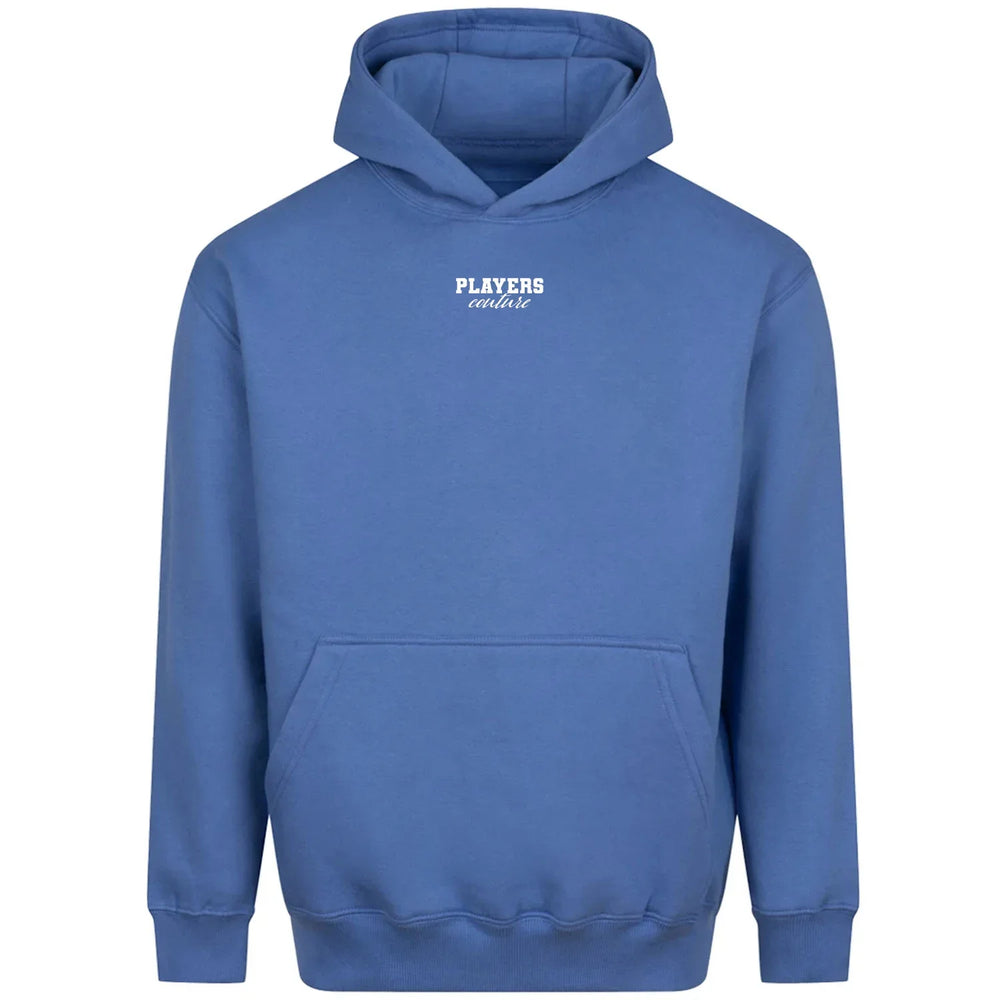 Essentials Collection Players Couture Men's Heavyweight Airforce Blue Hoodie - Atlantic Blue / XS | Basics, Essentials Collection, Hoodies, Men's