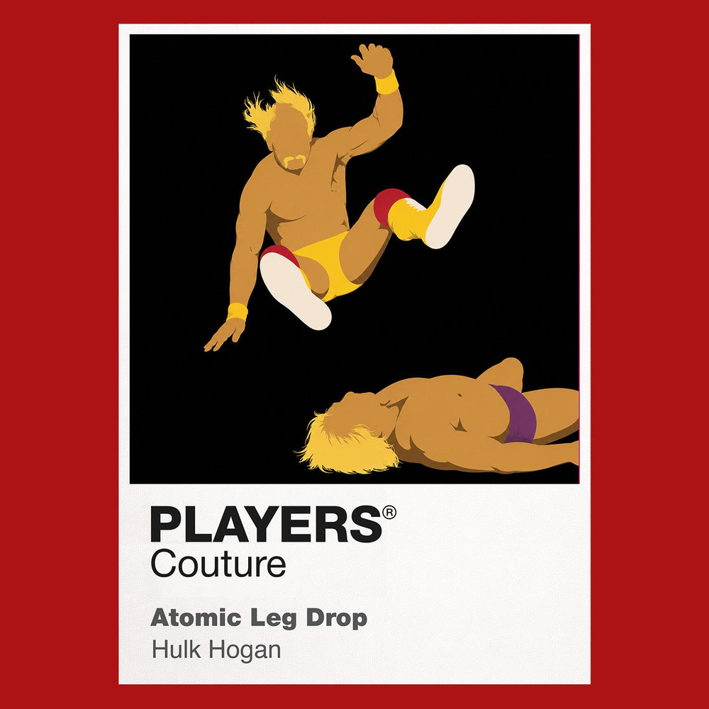 Atomic Leg Drop Wrestling Icon Frame Men's T-Shirt