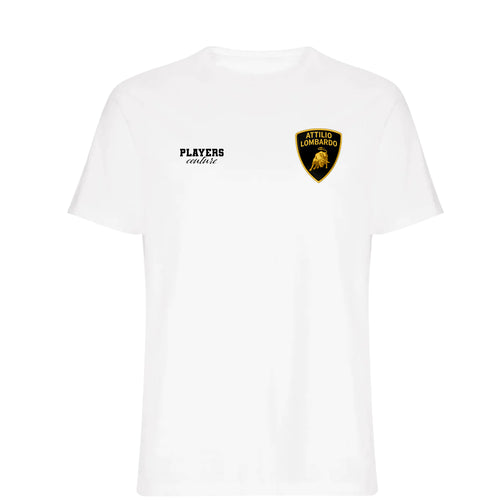 Attilio Lombardo Logo Players Couture Men's T-Shirt White