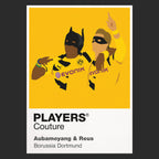 Aubameyang & Marco Reus Dortmund Men's T-Shirt - Black