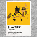 Aubameyang & Marco Reus Dortmund Men's T-Shirt - Grey