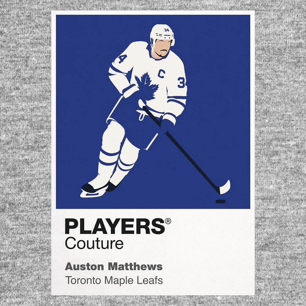 Auston Matthews Maple Leafs Ice Hockey Icon Frame Men's Hoodie – image 6