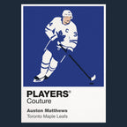 Auston Matthews Maple Leafs Ice Hockey Icon Frame Men's T-Shirt – image 8
