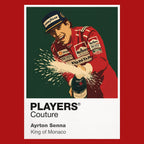 Ayrton Senna Formula 1 hoodie – red view