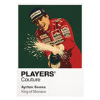 Ayrton Senna Formula 1 hoodie – white view