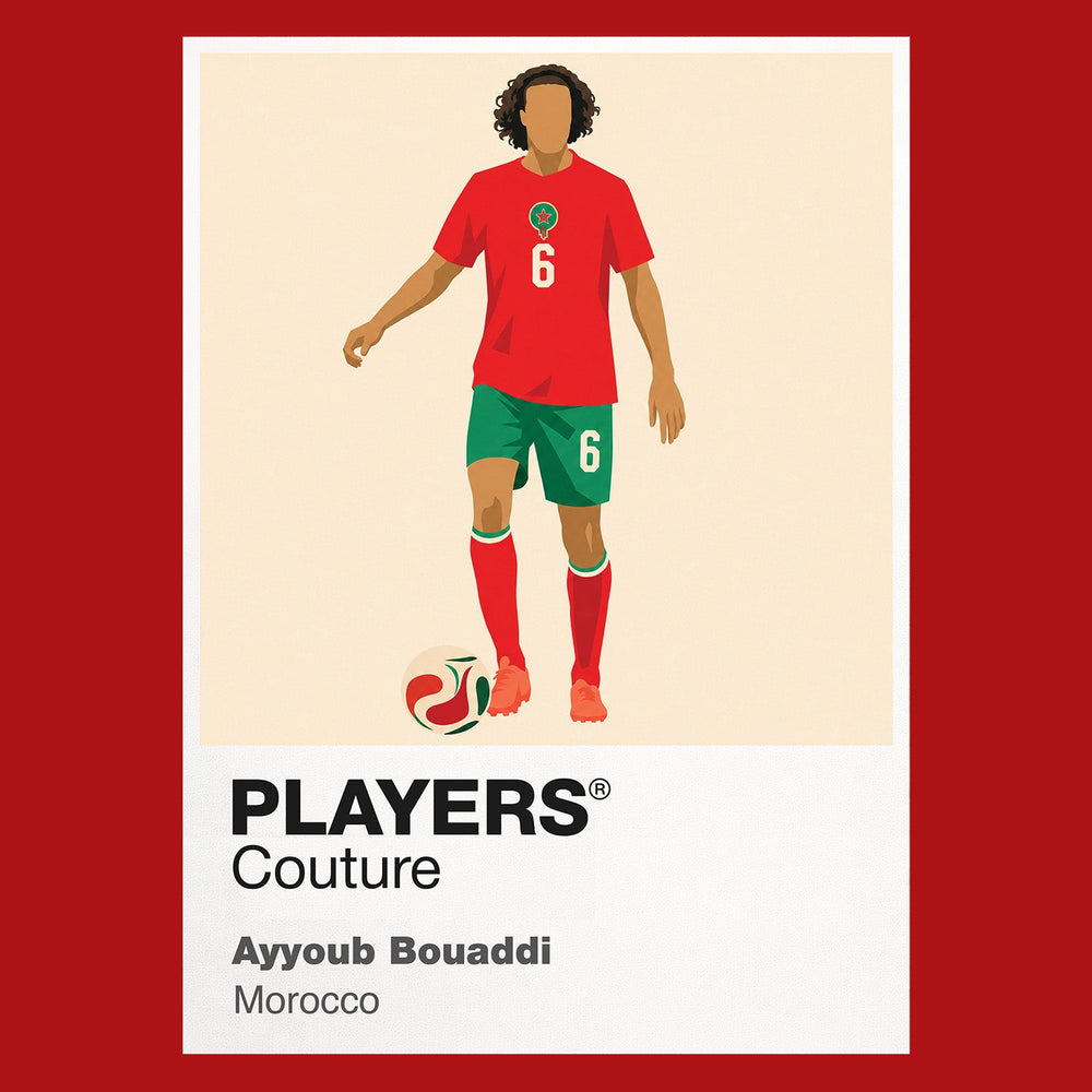 Ayyoub Bouaddi Morocco Men's T-Shirt - Red