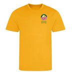 Azalea Augusta Golf Ball Marker t-shirt – close-up of white Azalea Augusta Golf Ball Marker lettering and Players Couture