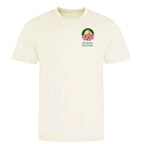 Azalea Augusta Golf Ball Marker t-shirt – close-up of white Azalea Augusta Golf Ball Marker lettering and Players Couture