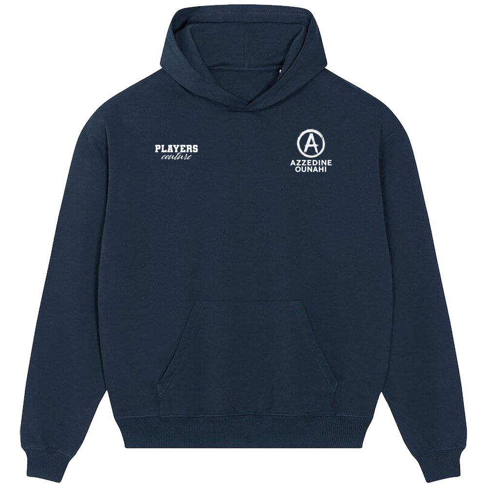 Azzedine Ounahi Logo Players Couture Men's Casual Hoodie Navy