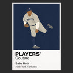 Babe Ruth Yankees Baseball Icon Frame - Icon Design (View 8)