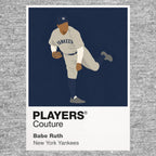 Babe Ruth Yankees Baseball Icon Frame - Icon Design (View 3)