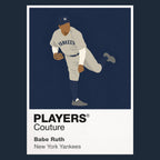 Babe Ruth Yankees Design Baseball Icon Frame - Icon Design (View 11)