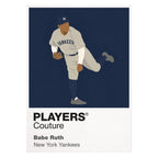 Babe Ruth Yankees Baseball Icon Frame - Icon Design (View 9)