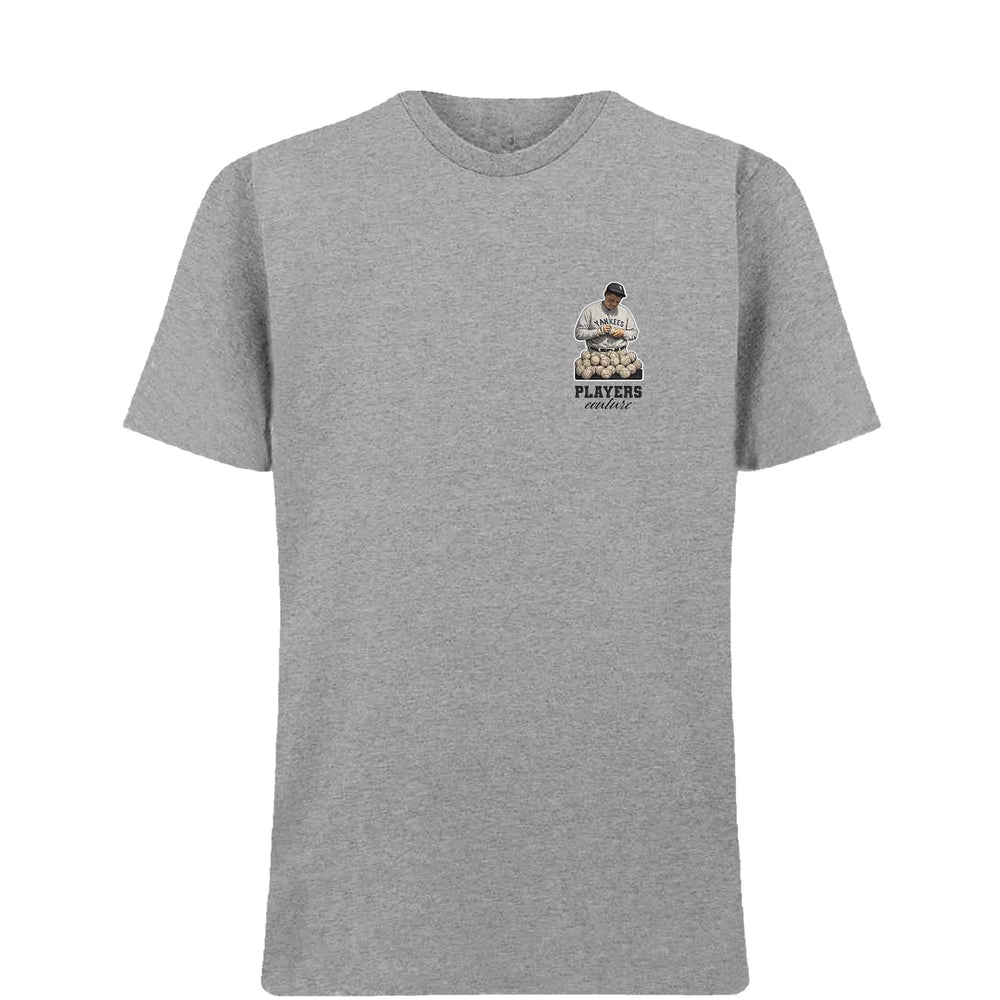 Babe Ruth Yankees t-shirt – black men's t-shirt featuring the Babe Ruth Yankees Players Couture logo