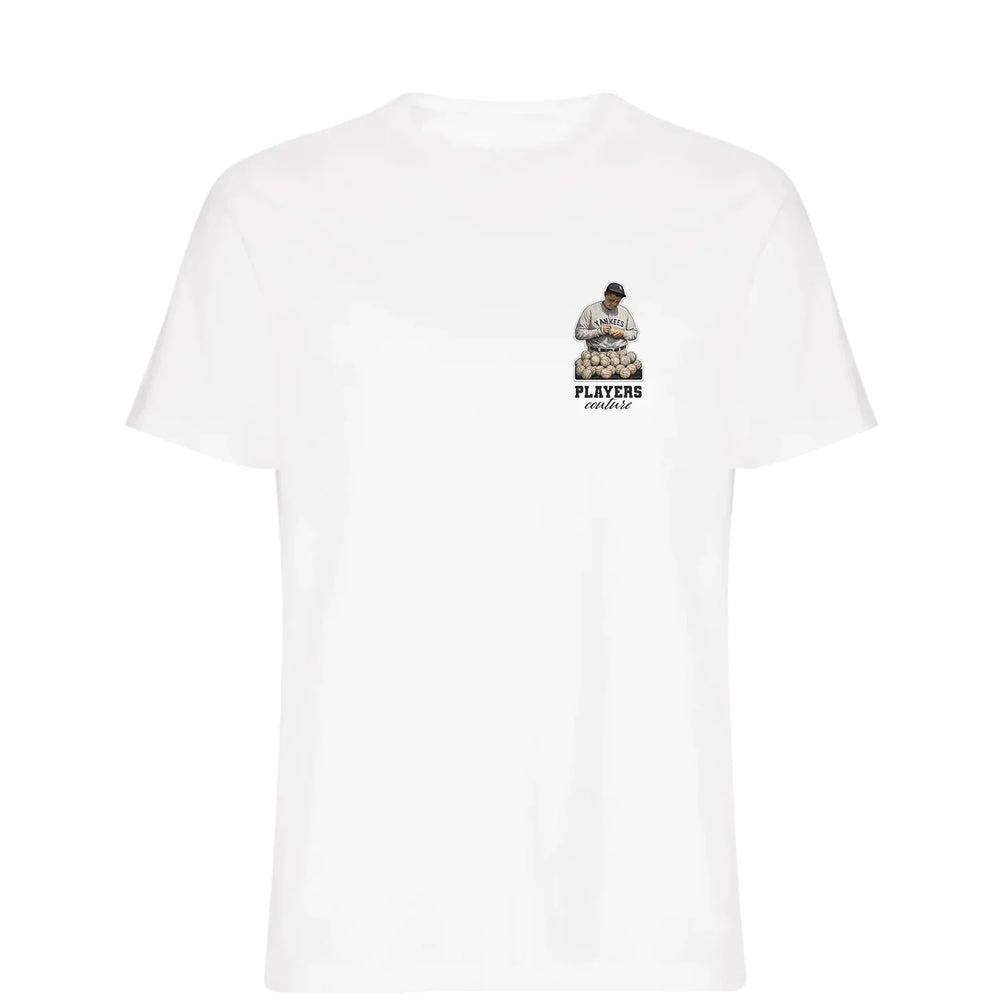 Babe Ruth Yankees t-shirt – black men's t-shirt featuring the Babe Ruth Yankees Players Couture logo