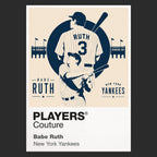Babe Ruth Yankees Design Baseball Icon Frame - Icon Design (View 9)
