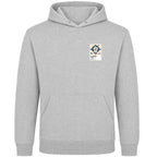 Babe Ruth Yankees Design Baseball Icon Frame Men's Hoodie - Gray
