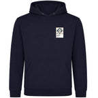 Babe Ruth Yankees Design Baseball Icon Frame Men's Hoodie - Navy