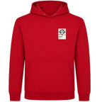 Babe Ruth Yankees Design Baseball Icon Frame Men's Hoodie - Red