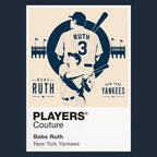 Babe Ruth Yankees Design Baseball Icon Frame - Icon Design (View 8)