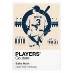 Babe Ruth Yankees Design Baseball Icon Frame - Icon Design